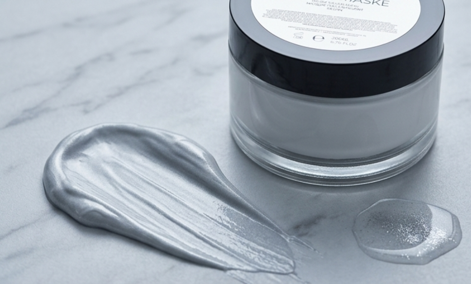 Microsilver cream mask