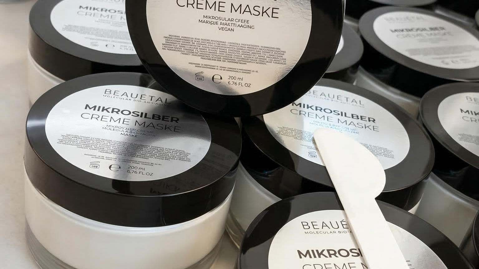 Microsilver cream mask