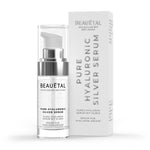 Reines Hyaluron Serum mit Silber von Beauétal Rosacea Falten sanfte Reinigung Rosacea überpflegte Haut periorale Dermatitis trockene empfindliche Haut Naturkosmetik Neurodermitis sanfter Tri Hyaluron  Pures Hyaluron Serum Falten Straffung LIfting