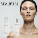 Beauétal Basischer Toner ph-Wert 8 und 2-Phasen Reinigungsschaum Cuperose Naturkosmetik übersäuerte Haut überpflegte Haut dermatitische Haut periorale Dermatitis Neurodermitis Rosacea Rosazea Akne große Poren ohne PEG ohne Mineralöl 